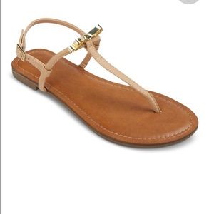 Merona tan sandals
